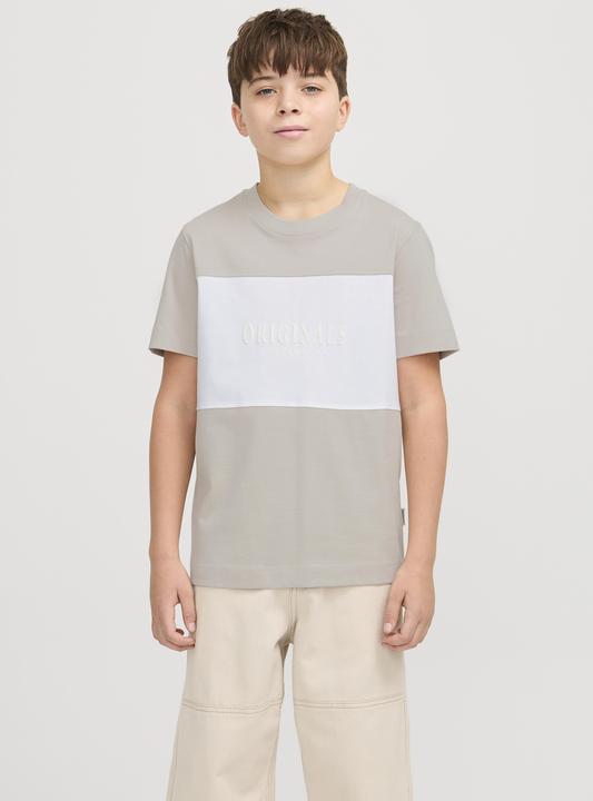Actual product image Jack & Jones Colour Blocking T-shirt Junior T-shirt (176)