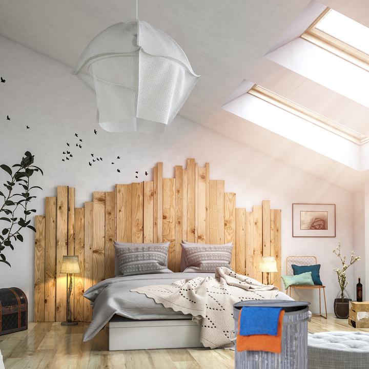 Image du produit Relaxdays Corbeille à linge couvercle (65 l)