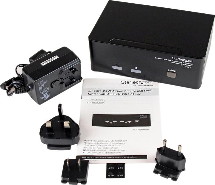 Image du produit StarTech Commutateur vidéo 2 ports VGA à commutation automatique
