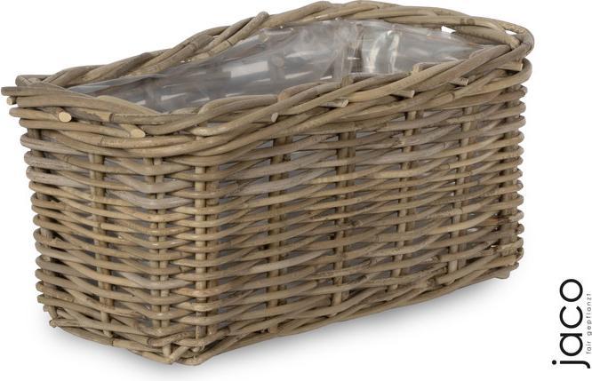 Actual product image Do it + Garden Rattan balcony box (23 cm)