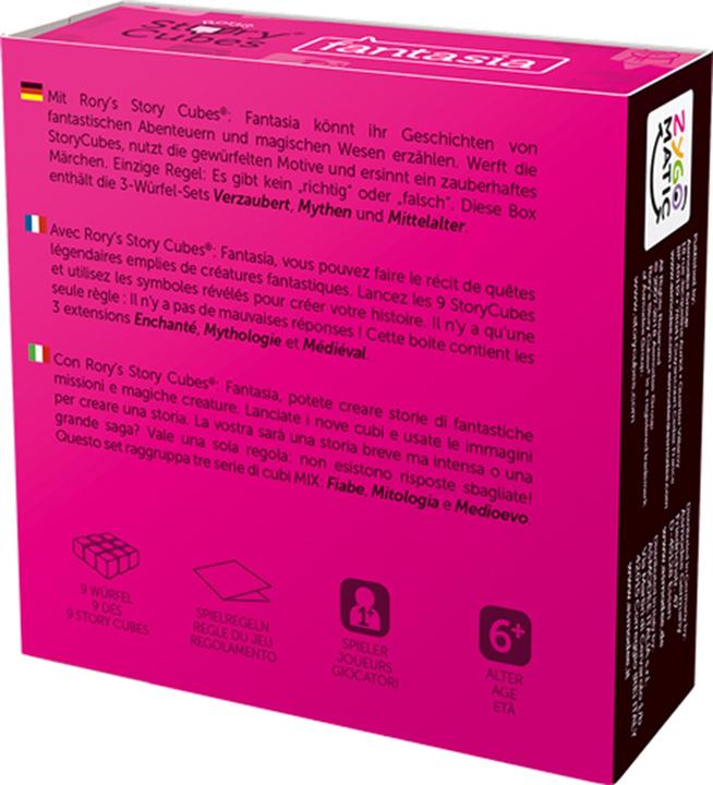 Produktbild Asmodée Würfelspiel Rory's Story Cubes Fantasia (Deutsch, Französisch, Italienisch)