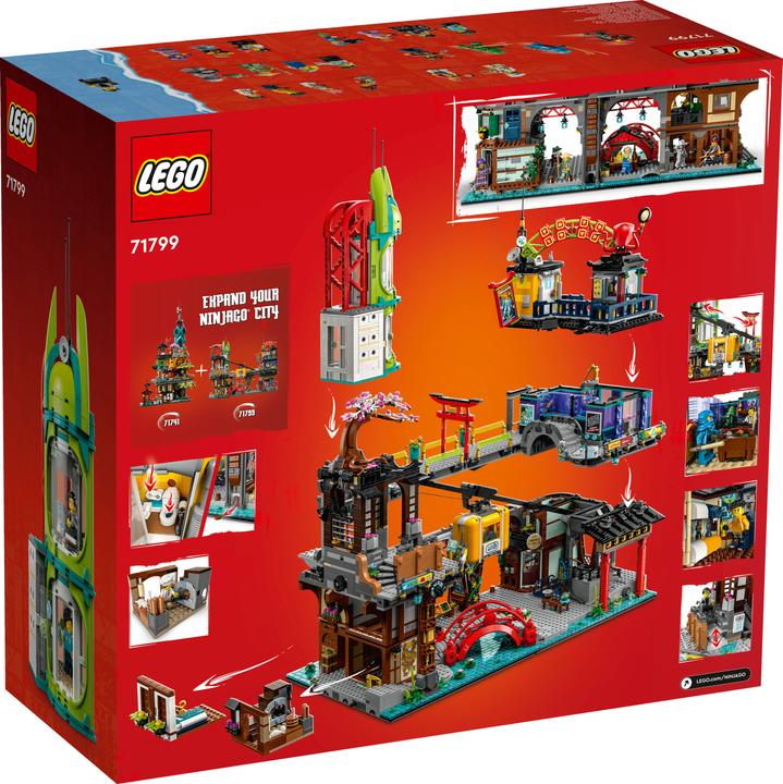 Immagine prodotto LEGO I mercati di Ninjago City (71799, LEGO Ninjago, Set LEGO rari)