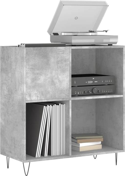 Produktbild VidaXL Plattenschrank Betongrau 84,5x38x89 cm Holzwerkstoff