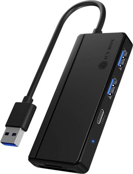 Immagine prodotto Icy Box Mini Docking Station (USB-A, 3 Porti)