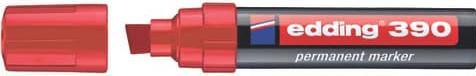 Produktbild Edding Permanent Marker 390 (Black, Red, 12 mm, 1 x)
