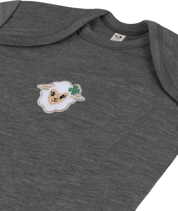 Actual product image Normani Set of 2 baby merino bodysuit short sleeves "Tauranga" - 9289 (62)