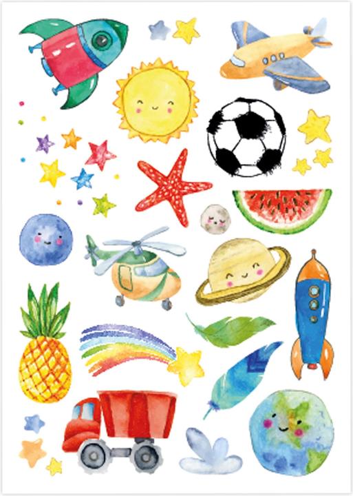 Image du produit Papierdrachen Tatouages pour enfants