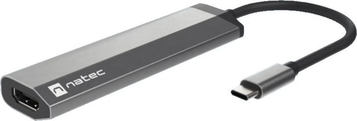 Actual product image Genesis NATEC Multiport Fowler Slim USB-C (USB-C, 2 Ports)