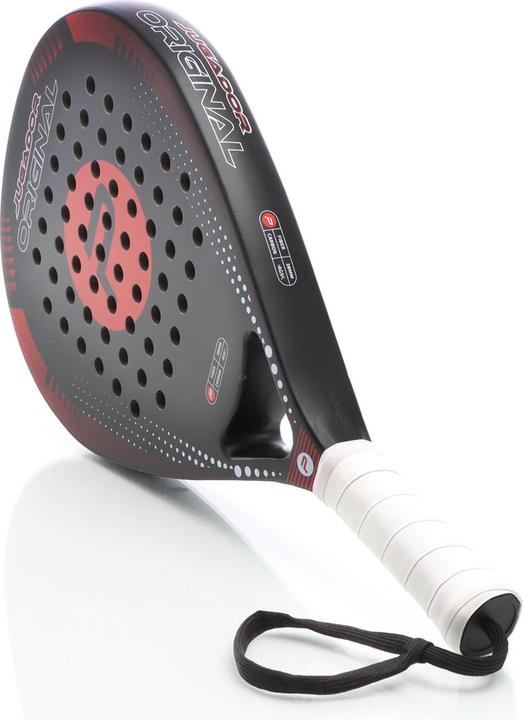 Image du produit Luxtri Raquette Padel Forme Goutte d’eau 360g Fibre de verre EVA Rouge-noire Jugador Sport Extérieur