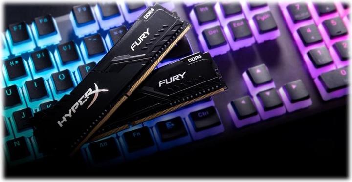 Actual product image HyperX Fury (2 x 4GB, 2666 MHz, DDR4-RAM, DIMM)