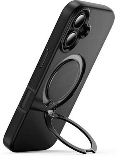 Immagine prodotto Valenta Back Cover Magsafe Frost Iphone 16 Schwarz, Grundfarbe (Apple iPhone 16)