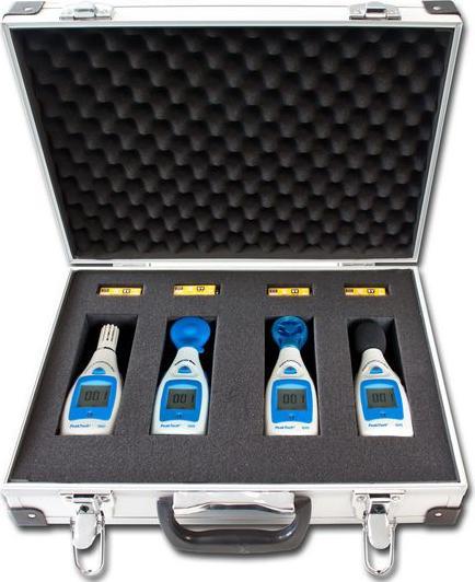 Produktbild Peaktech 8103 Messgeräteset für Umweltmessung 5-teilig (Messgerätkoffer)