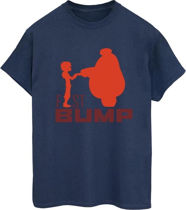 Immagine prodotto Disney Big Hero 6 Baymax Fist Bump Cutout Maglietta Ampia Donna (M)