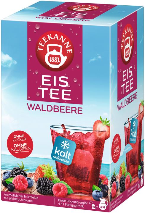 Produktbild Teekanne Eistee Waldbeere (18 Beutel) (80 g)