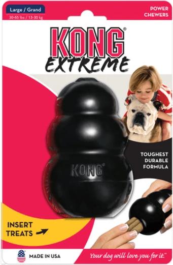 Actual product image KONG Extreme (Retrieval, Dog food toy, Dog chew toy)
