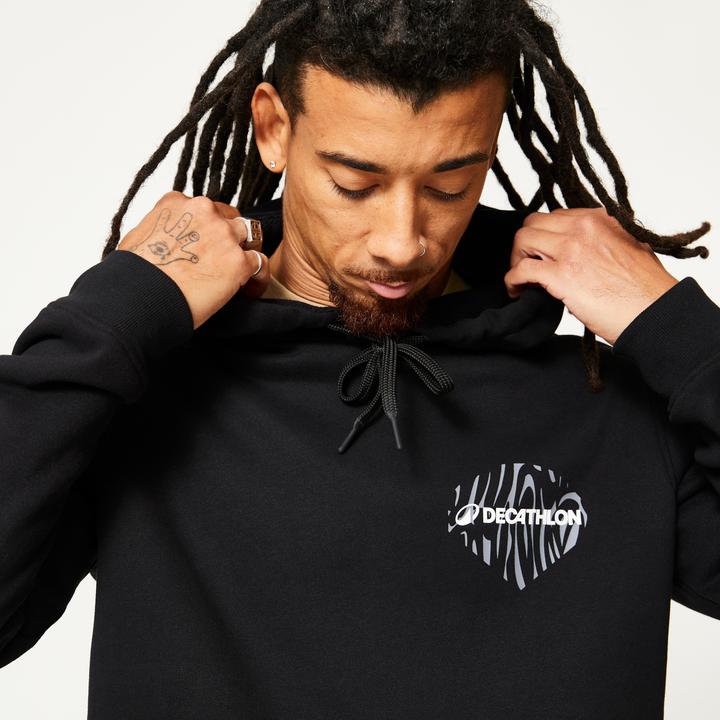 Produktbild Starever Kapuzenpullover Herren Urban Dance warm und bequem - schwarz (S)