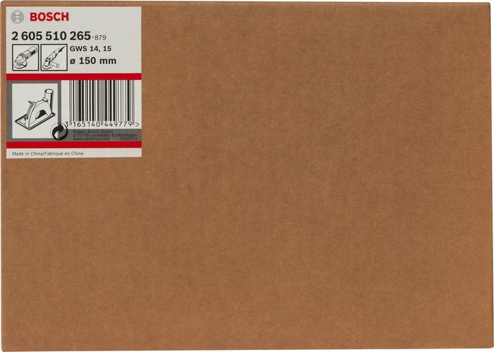 Actual product image Bosch Professional Zubehör Guide carriage with extraction nozzle for cutting, tool-free, 150 mm