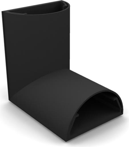 Produktbild Multibrackets Aluminium Kabelwinkel Kabelkanäle (Kabeldurchlass, 1 cm)