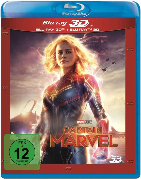 Actual product image Disney Interactive Studios Captain Marvel 3D BD (3D / 2D) (Blu-ray, 3D Blu-ray, 2019, English)