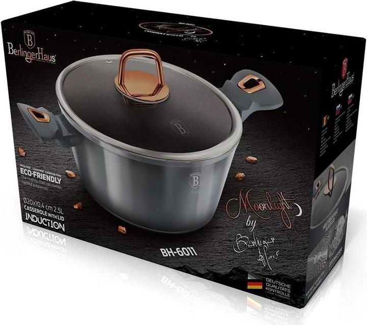 Image du produit BerlingerHaus Pot 20 cm GRANITO GARLET BH-6011 MOONLIGHT