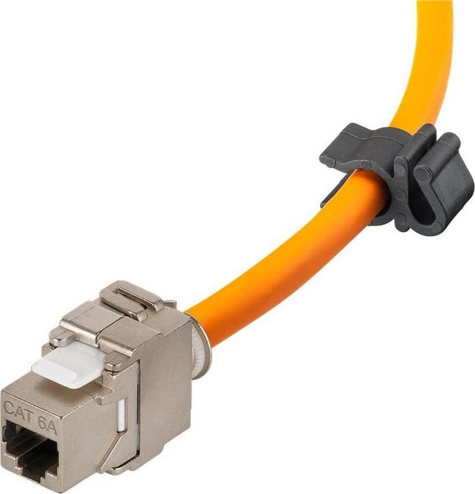 Image du produit Goobay Enrouleur de câble mobile (S/FTP, CAT7a, 50 m)