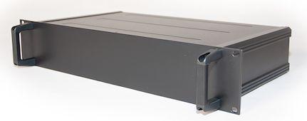 Produktbild Rs Pro 19 Zoll Rack Gehäuse 2U Schwarz, 425 mm x 2