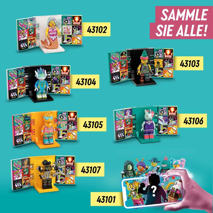Actual product image LEGO Party Llama BeatBox (43105, LEGO Vidiyo)
