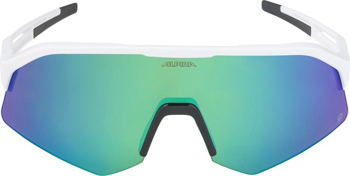 Actual product image ALPINA SPORTS Sonic HR Q (White Matt, Green)