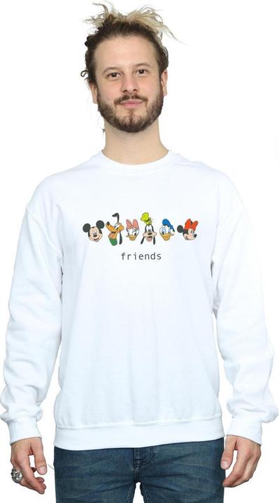 Actual product image Disney Mens Mickey Mouse And Friends Sweatshirt (5XL)