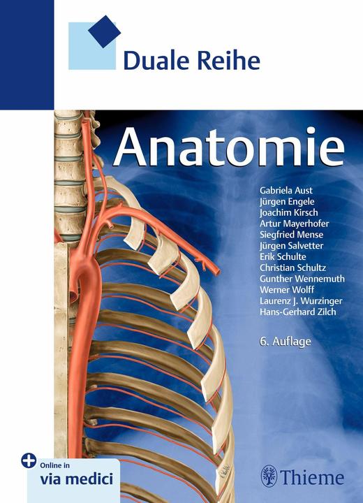 Actual product image Duale Reihe Anatomie (German, Joachim Kirsch, Artur Mayerhofer, Jürgen Engele, Gabriela Aust, Siegfried Mense, 2024)
