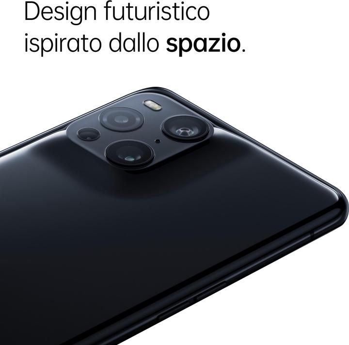 Actual product image OPPO Find X3 Pro (256 GB, Gloss Black, 6.70", SIM + eSIM, 50 Mpx, 5G)