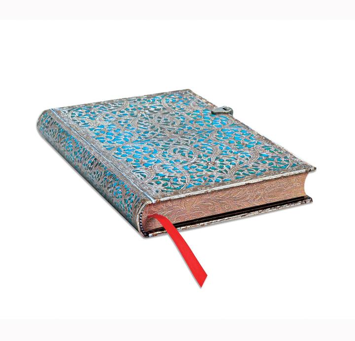 Actual product image Paperblanks Maya Blue (12.5 x 16.5 cm, Lined, Hardcover)