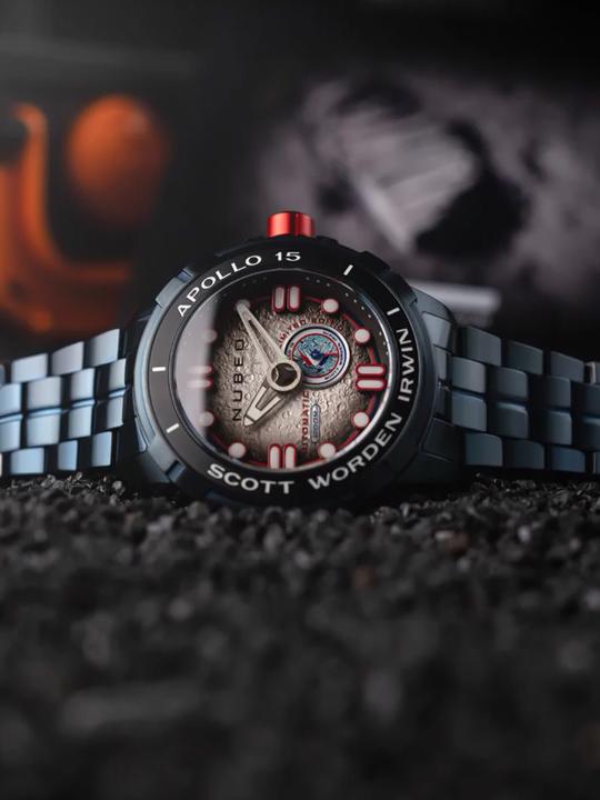 Produktbild Nubeo NB-6093-55 Apollo 55th (Lünette drehbar links)