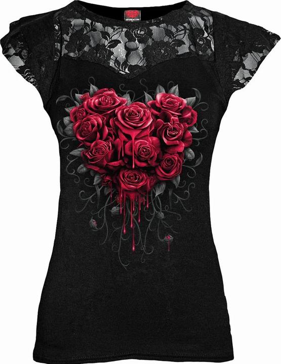 Produktbild Spiral Bleeding Heart Oberteil Kurze Ärmel (S)