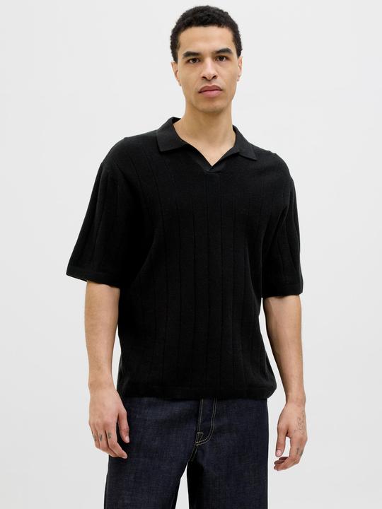 Actual product image Jack & Jones Jorvarenna Knit Ss Split Neck (XXL)