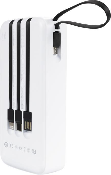 Actual product image Wekome Power bank USB-C/Lightning/MicroUS (20000 mAh, 12 W, 12 Wh)