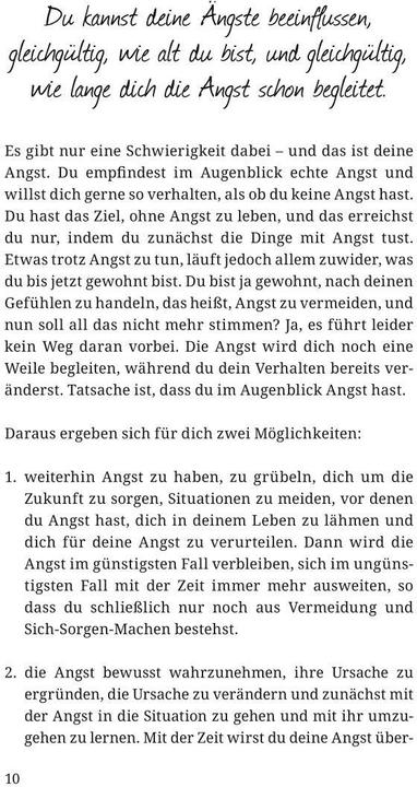 Nährwerte und Zutaten Ängste verstehen und überwinden (Deutsch, Doris Wolf, 2024)