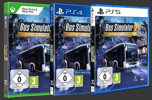Actual product image astragon Bus Simulator 21: Next Stop -- Gold Edition (PS4)