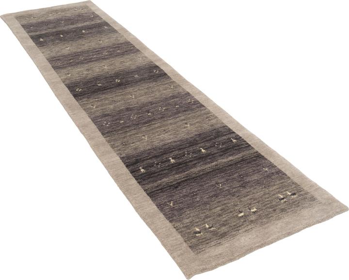 Produktbild Pergamon Natur Wolle Teppich Gabbeh Esta Läufer (70 x 300 cm)