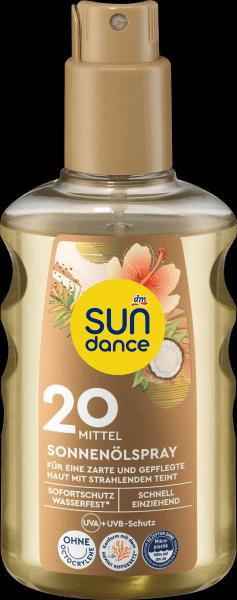dm Sundance Sonnenölspray (Sonnenöl, SPF 20, 200 ml, 200 g)