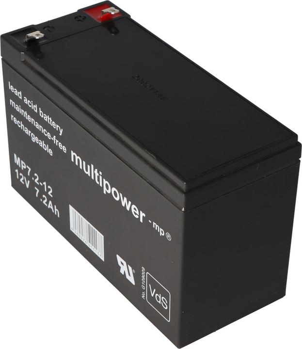 Produktbild Multipower Akku Alarmanlage Abus Terxon SX AZ4000 7.2-12 PB, VDS Zulassung (1 Stk., Gerätespezifisch, 7200 mAh, Akku)