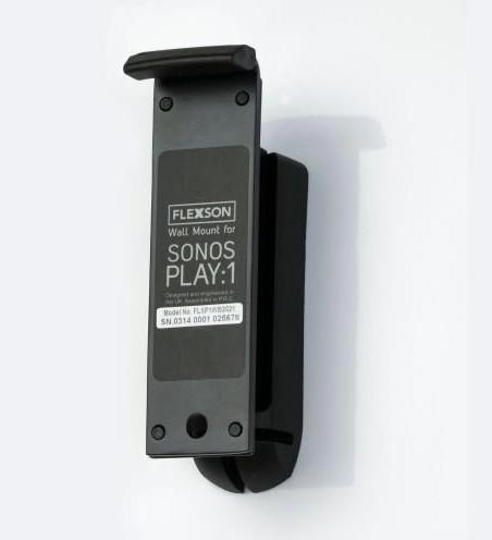 Produktbild Flexson Wandhalterung für Sonos One und Play:1 (1 Stk., Wandmontage, Neigbar, Schwenkbar, Drehbar)