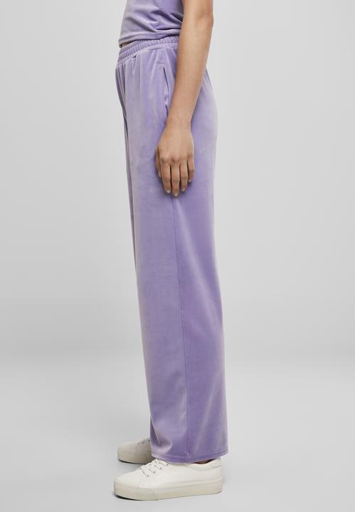 Produktbild Urban Classics Ladies High Waist Straight Velvet Sweatpants (4XL)
