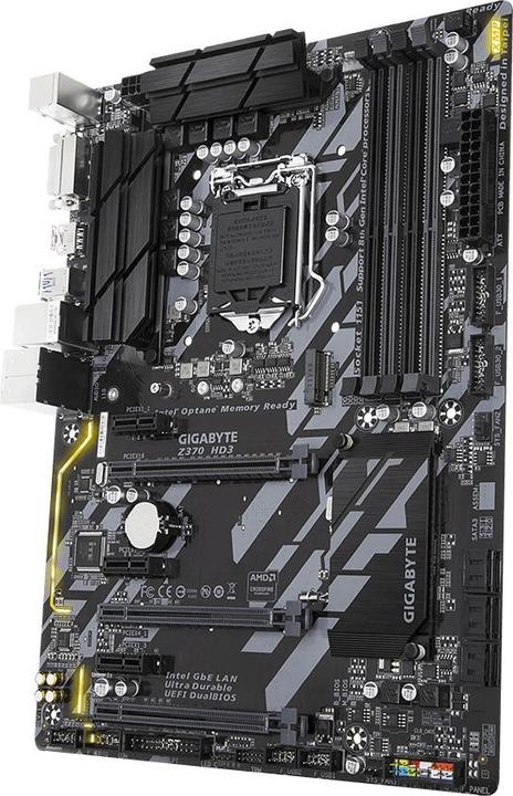 Gigabyte Z370-Hd3 (LGA 1151, Intel Z370, ATX)