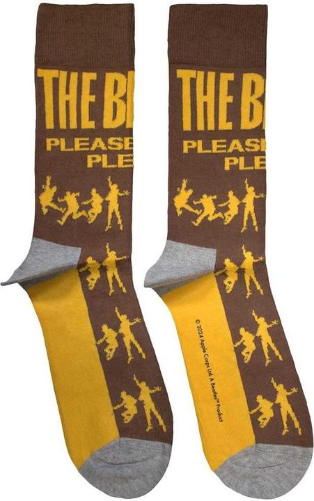 Actual product image The Beatles Unisex Adult Please Please Me Silhouette Socks (40.5 - 45.5)