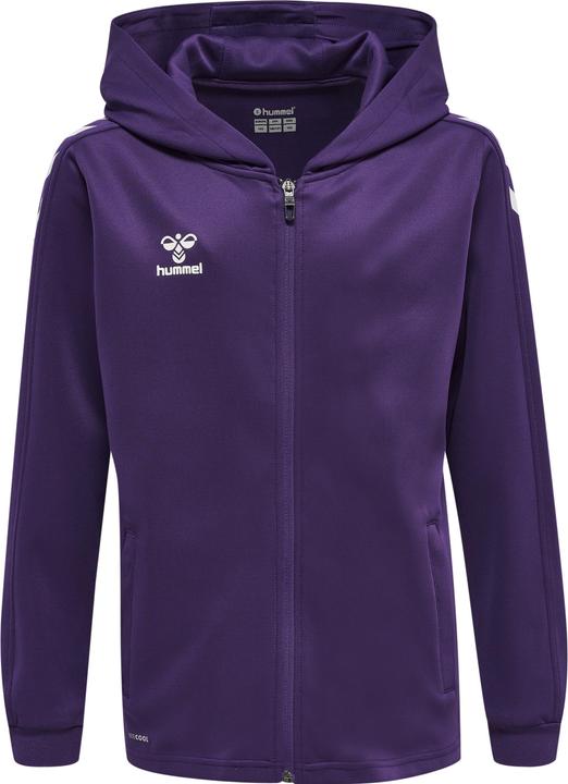Actual product image hummel Core Xk Poly Zip Hood Sweat Kids (140)