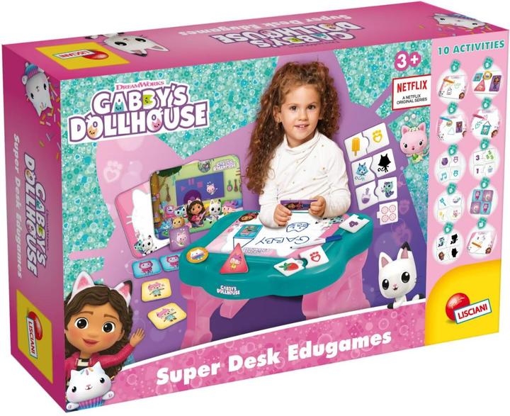 Image du produit Lisciani Gabby'S Dollhouse Super Desk Edugames (Italien)