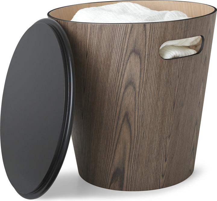 Actual product image Umbra Woodrow Storage Stool and Side Table (40 x 41 cm)