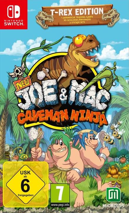 Image du produit astragon New Joe & Mac : Caveman Ninja -- Édition T-Rex (Switch, Switch Lite, Switch OLED, DE)