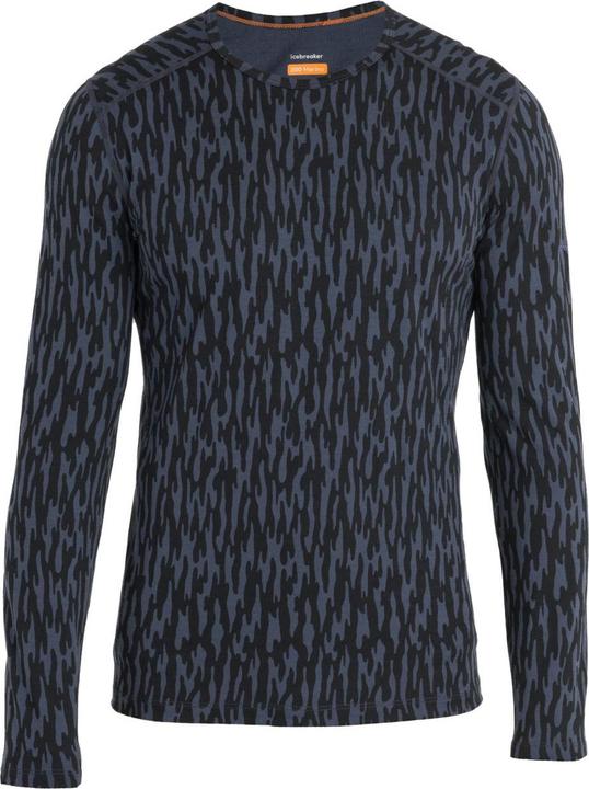 Actual product image Icebreaker M Mer 200 Oasis LS Crewe Macro Forms (L)